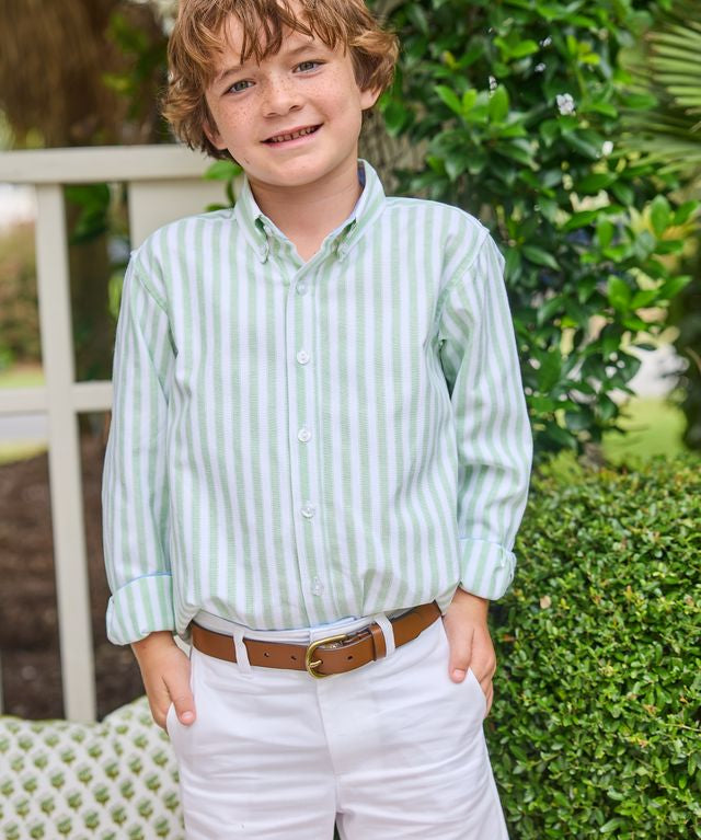 Button Down Shirt - Meriwether Stripe
