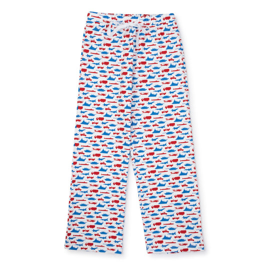 Lila and Hayes Beckett Boy's Hangout Lounge Pant - Freedom Fighters