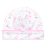 Magnolia Baby Darling Cowboy Boots Printed Hat- Pink