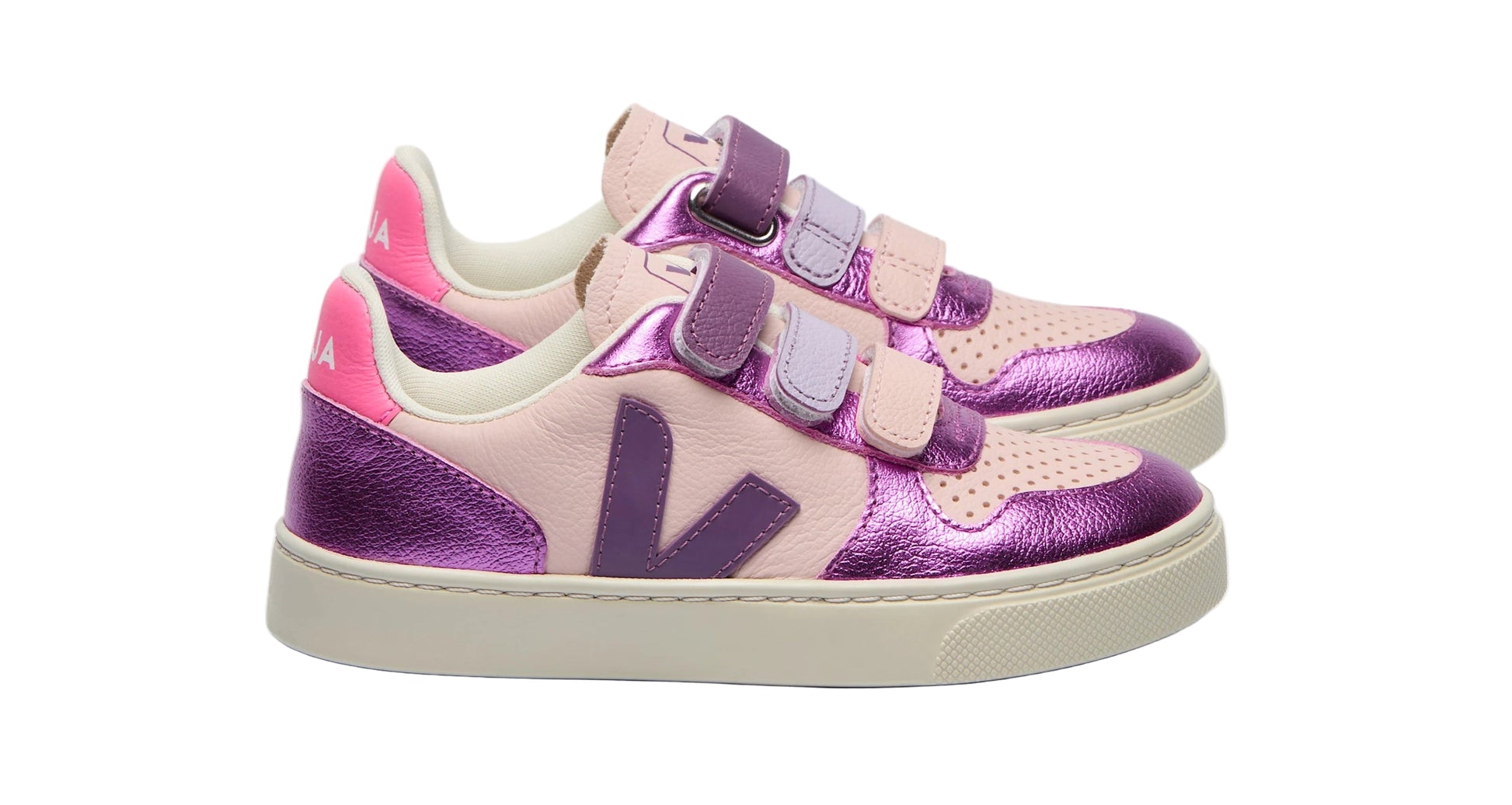 Veja V-10 Leather Petale Multico Cosmos