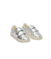 Esplar Leather Sneakers- Silver Lassi