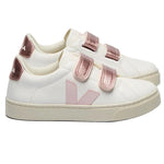 Veja Esplar Leather Sneakers- White Petale Nacre