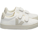 Esplar Leather Sneakers- White Natural