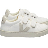 Esplar Leather Sneakers- White Natural