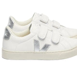 Veja Esplar Leather Sneakers- White and Silver