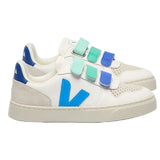 Veja V-10 Leather Sneakers- White Egee