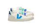 Veja V-10 Leather Sneakers- White Egee