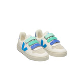 V-10 Leather Sneakers- White Egee