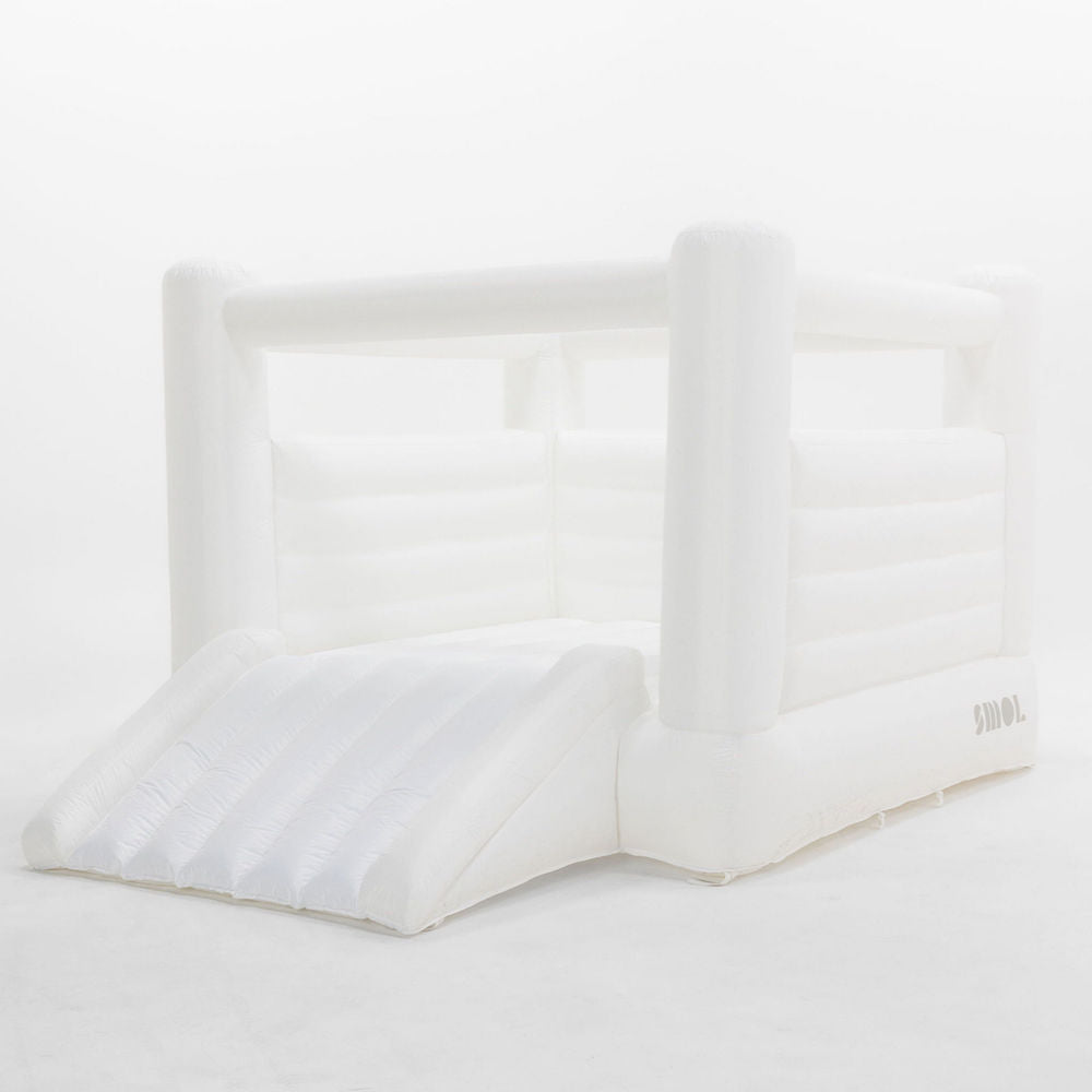 Smol Blow Up White Bouncehouse 