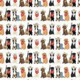 Lila and Hayes Charles Boys' Short Set - Western Pups