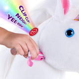 Model U® Unicorn Riding Toy For Age 4-7 White