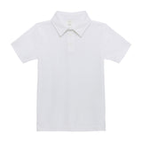 Courtside Kids White Polo Shirt