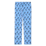 GOAT USA Winter Thumbs Up AOP Pajama Pants- Carolina Blue