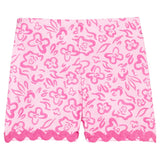 Bisby Ric Rac Shorts- Matisse Blooms Pink