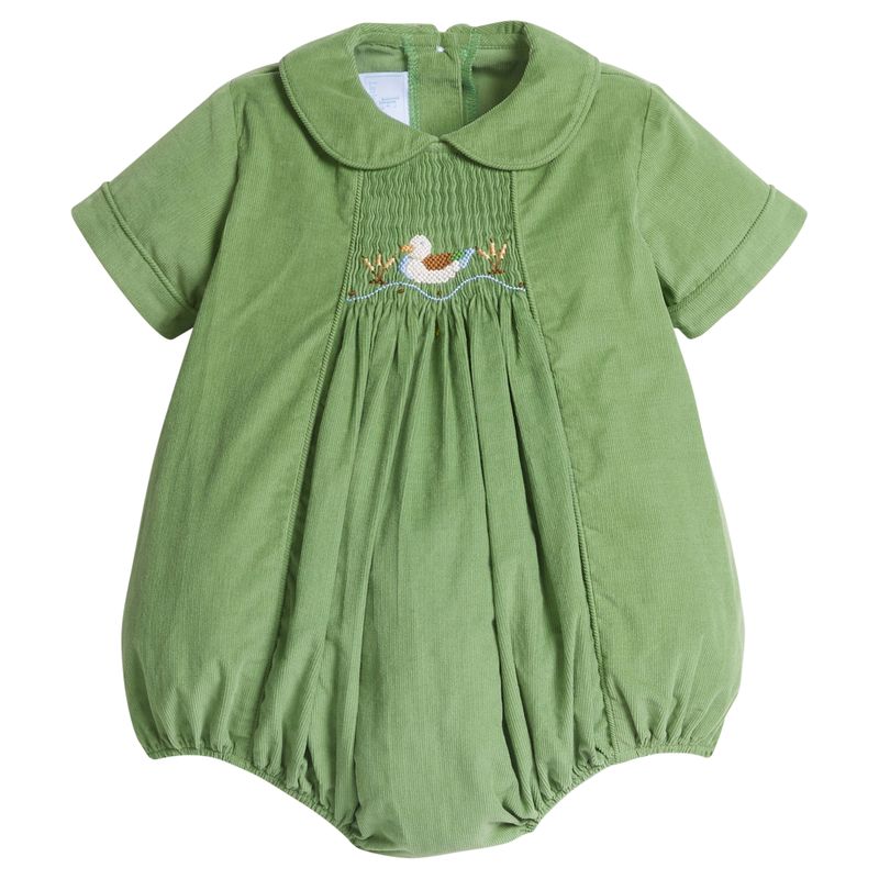 Little English Green Mallard Bubble for. Baby Boys