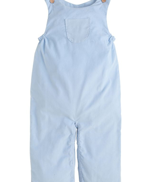 Little English Campbell Overall- Light Blue Corduroy