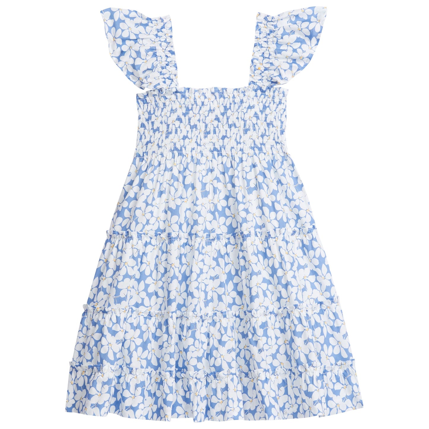 BISBY Twirl Dress- Piccadilly Blue