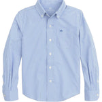 Southern Tide Intercoastal Bengal Stripe Sport Shirt- Cobalt Blue