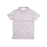 BlueQuail Kickoff Maroon Polo Short Sleeve Shirt