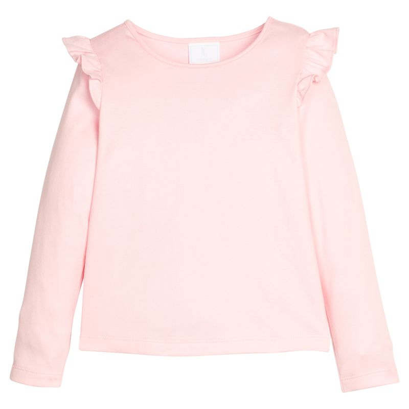 Little English Tilly Top- Light Pink
