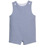 Vintage Jon Jon- Royal Seersucker Gingham