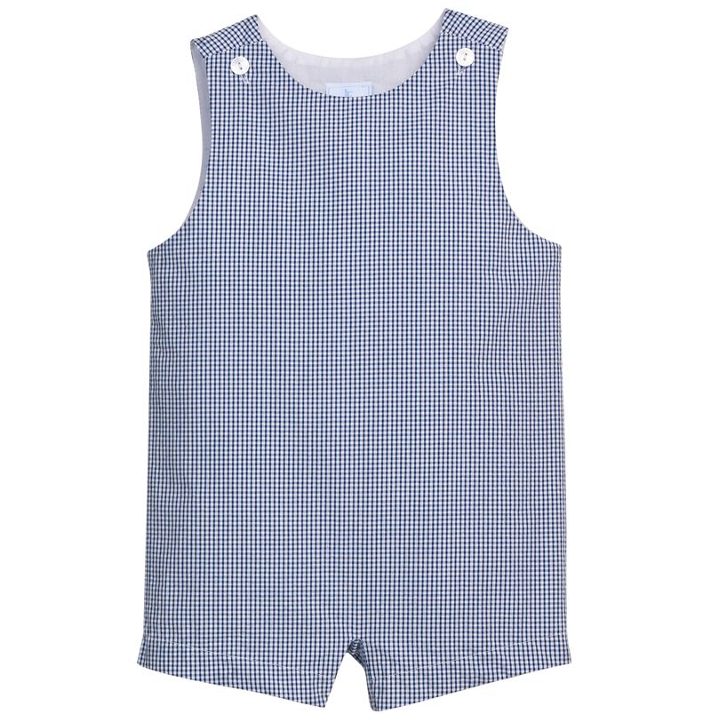 Vintage Jon Jon- Royal Seersucker Gingham