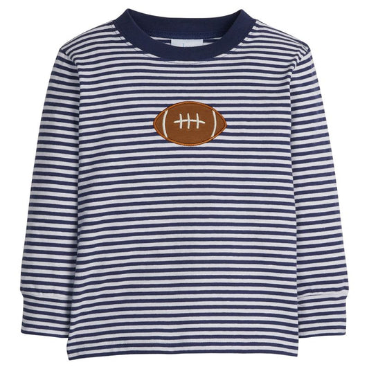 Little English Applique T-Shirt - Football