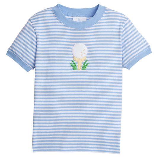 Little English Applique T-Shirt - Golf Tee