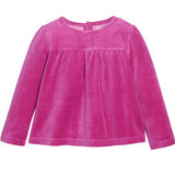 Bisby Lisle Top- Magenta Velour