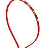 Bari Lynn Christmas Crystal Headband