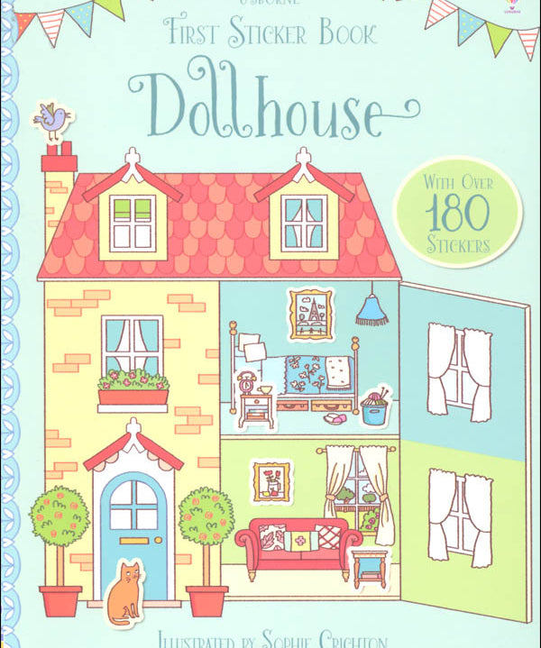 First Sticker Book Dollhouses