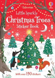 Little Sparkly Christmas Tree Sticker Book Usborne