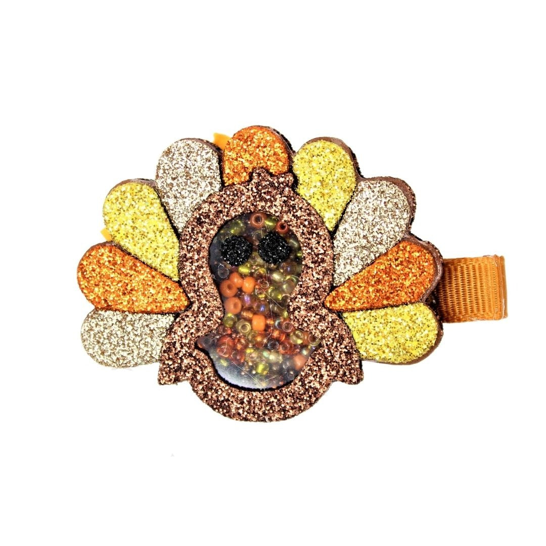 Beyond Creations Turkey Shaker Hair Clip