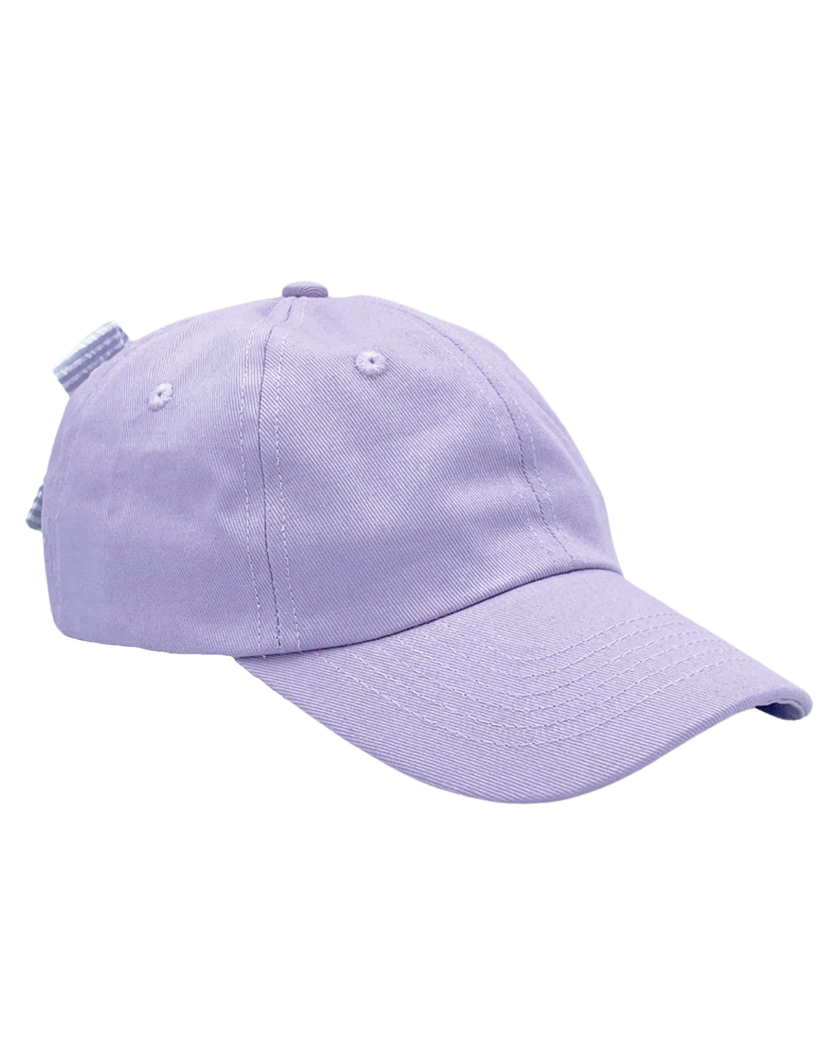 Lilly Lavender Bow Baseball Hat