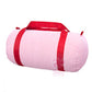 red seersucker duffel oh mint monogram 