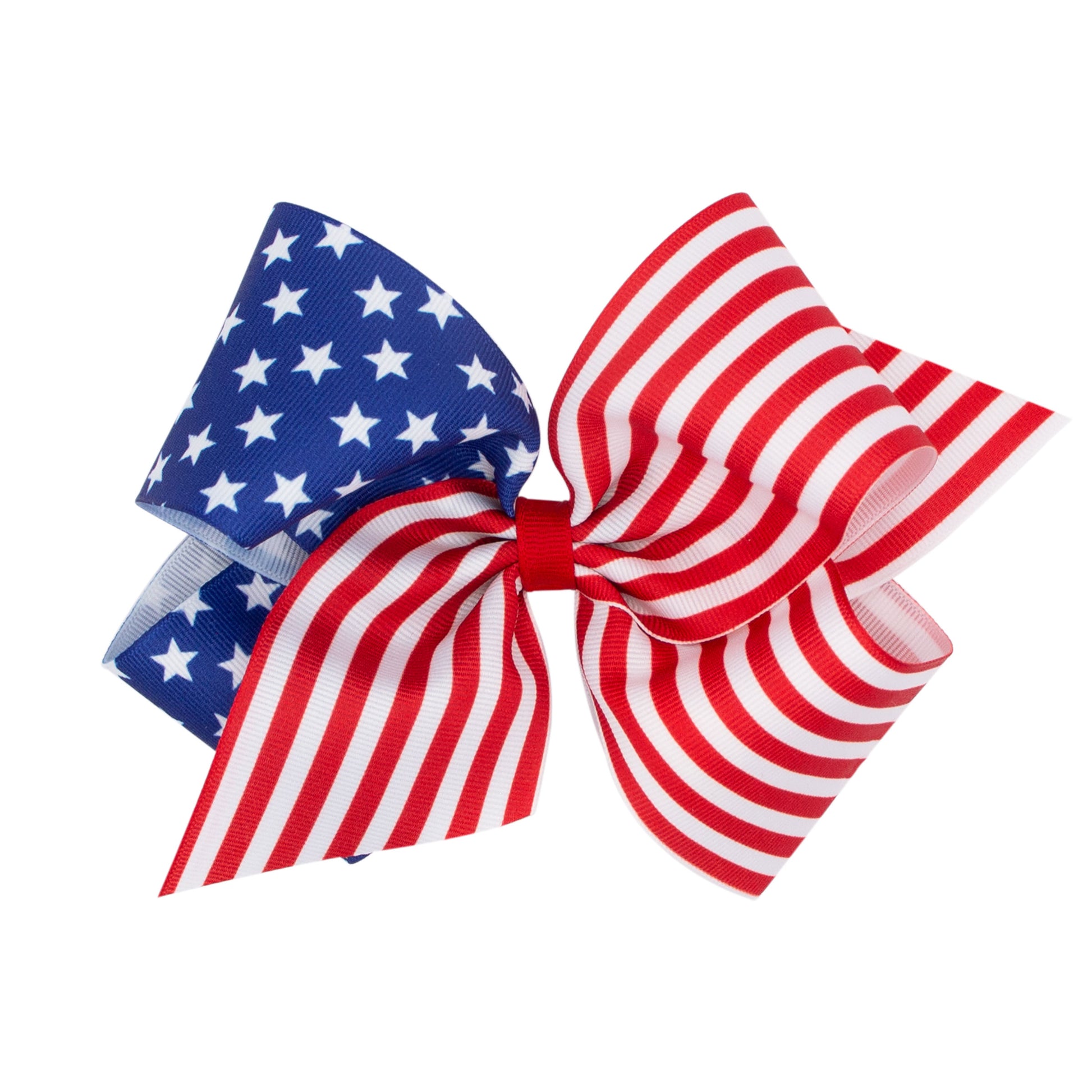 Wee Ones American Flag Kins Size Patriotic Hair Bow