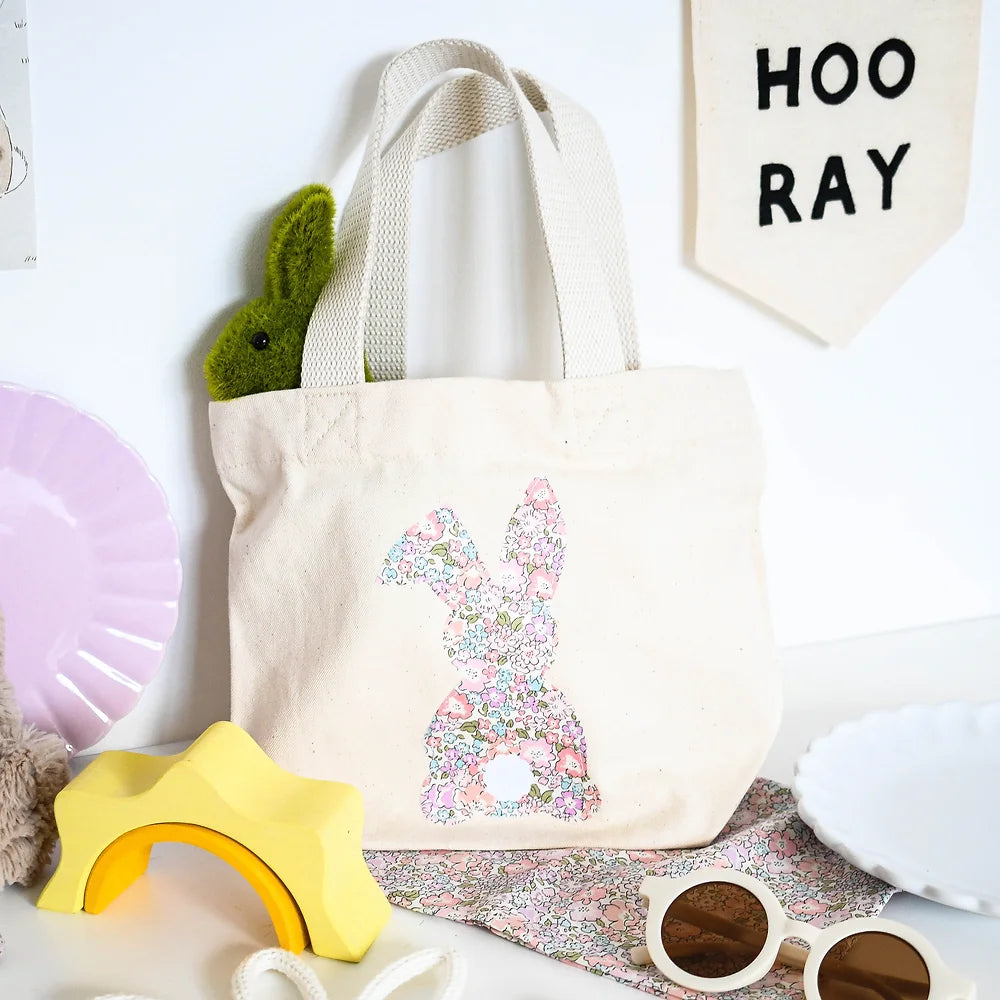My Little Shop UK Applique Bunny Easter Hunt Bag