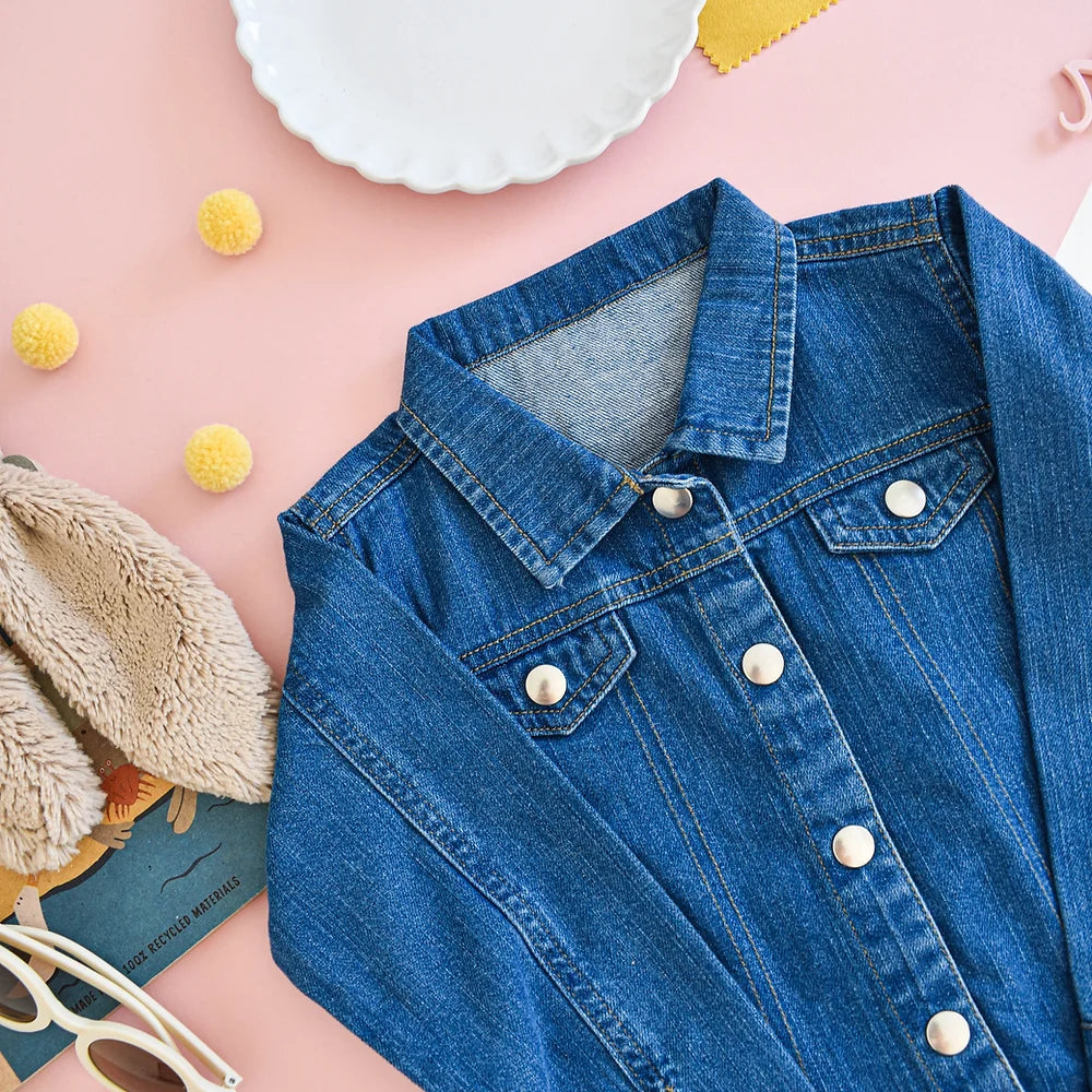 2 3 Years Liberty of London Initial Personalized Denim Jacket My