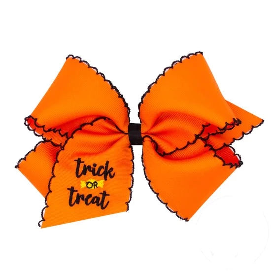 Wee Ones Trick or Treat Halloween Hair Bow