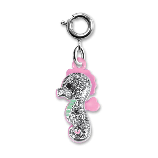 Glitter Seahorse Charm made by CHARM IT!