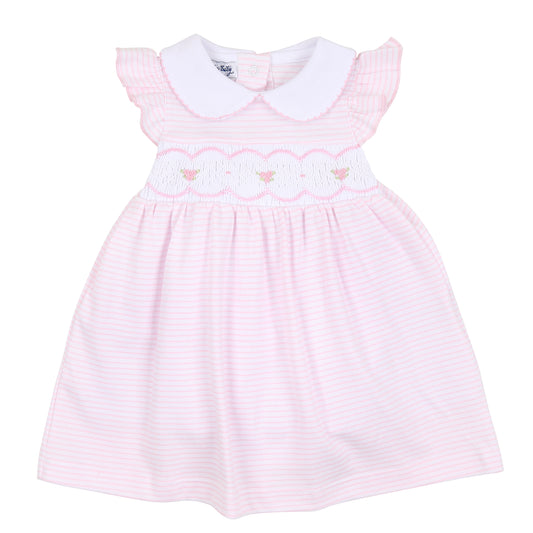 Magnolia Baby Arthur and Anna Smocked Collared Flutters Toddler Dress