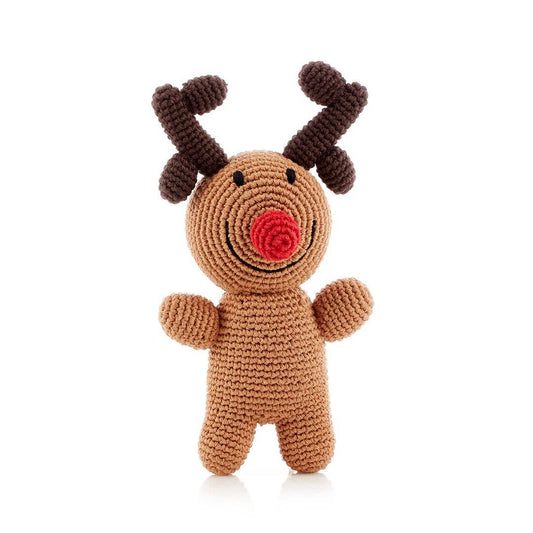 Pebble Rudolf Rattle