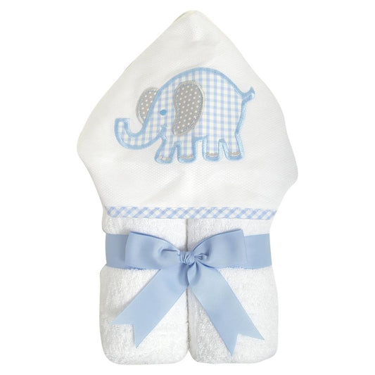 3 Marthas Everykid Blue Elephant Towel