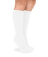 White Cotton Knee High Socks - 2 Pair Pack