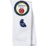 White Cotton Knee High Socks - 2 Pair Pack Jefferies Socks