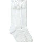 Jefferies Socks Pom Pom Knee Highs