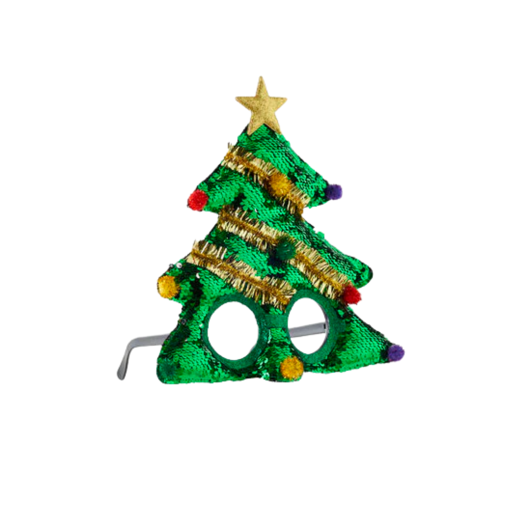 Christmas Tree Glasses