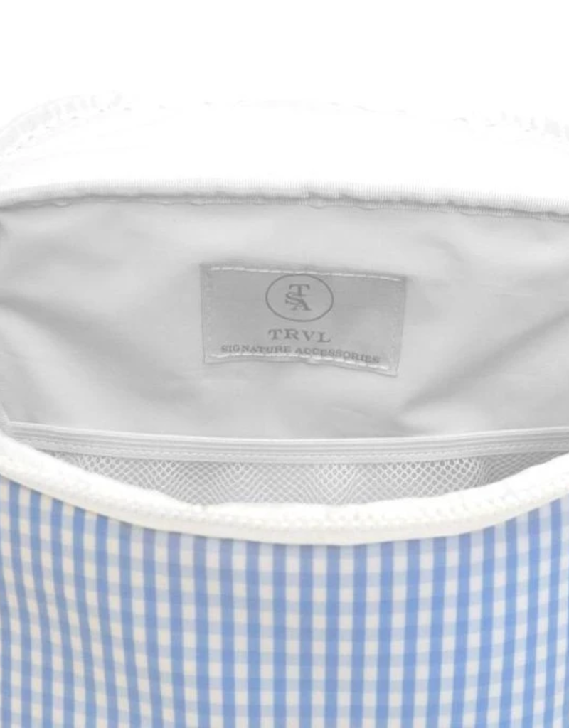 TRVL Design Take Away Insulated Lunch Bag -Sky Blue Gingham – Jojo Mommy