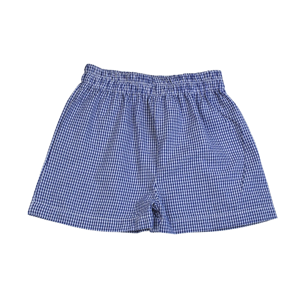 Funtasia Too Navy Seersucker Shorts – Jojo Mommy