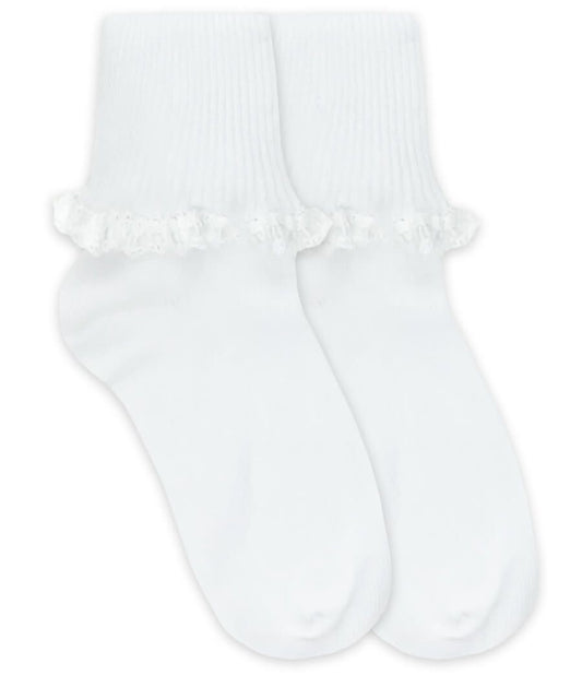 Lace and Ribbon Trim Socks